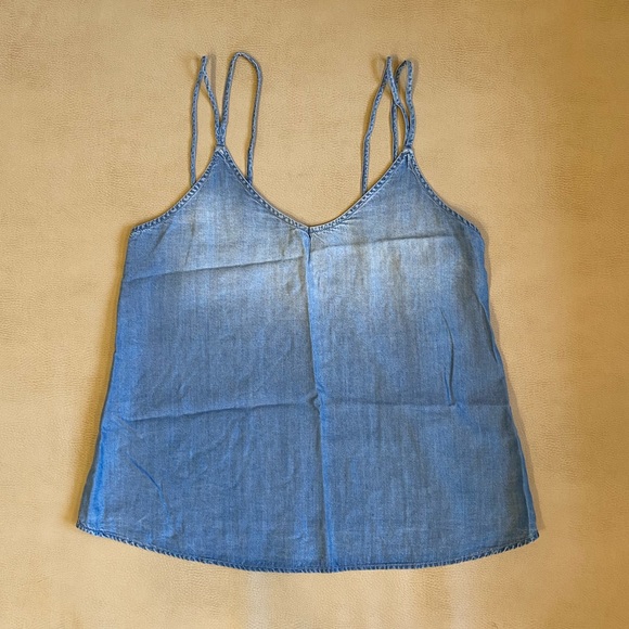Anthropologie | Cloth & Stone | Chambray Tank - Picture 1 of 5